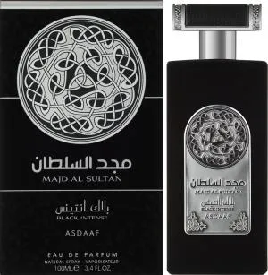 Asdaaf Asdaaf Majd Al Sultan Black Intense Eau de Parfum unissexo
