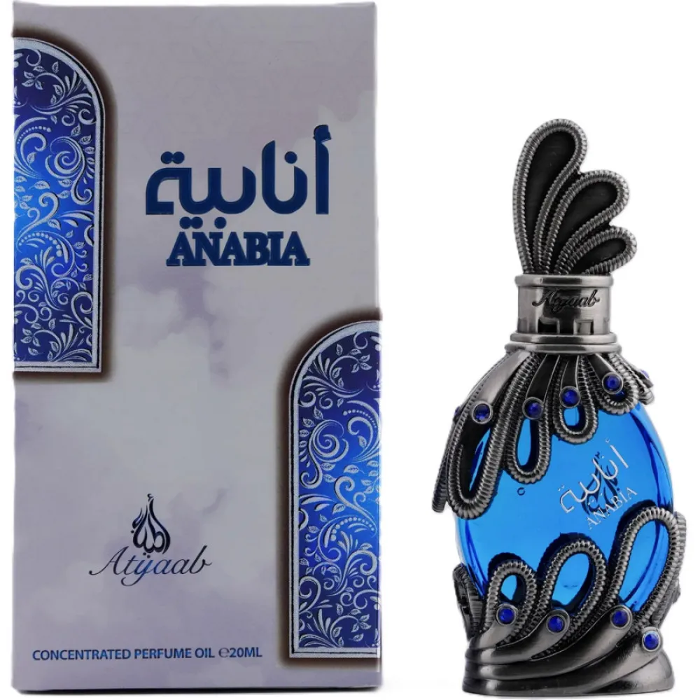 Anabia Blue óleo perfumado para homens 20 ml