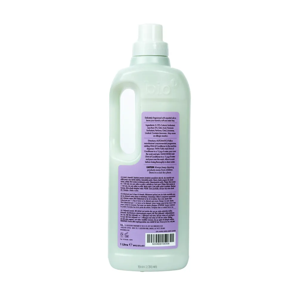 Bio-D Amaciador de tecido perfumado a lavanda suave (1 L)