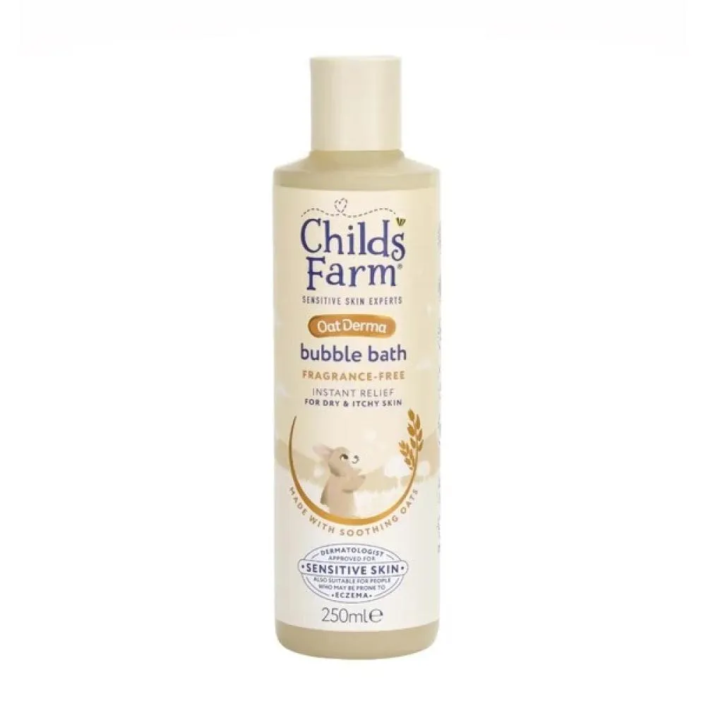 Childs Farm Banho de espuma sem perfume Baby Oat Derma 250 ml