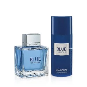 Antonio Banderas Blue Seduction for Men 100 ml + DEO em spray Eau de Toilette para homens