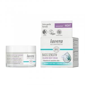 Basis Sensitiv Creme de noite calmante sem perfume 50 ml