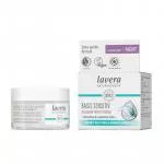 Lavera Basis Sensitiv Creme de noite calmante sem perfume 50 ml