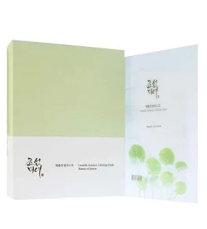 Beauty Of Joseon Centella Asiatica Calming Mask máscara hidratante em tecido para acalmar e fortalecer a pele sensível