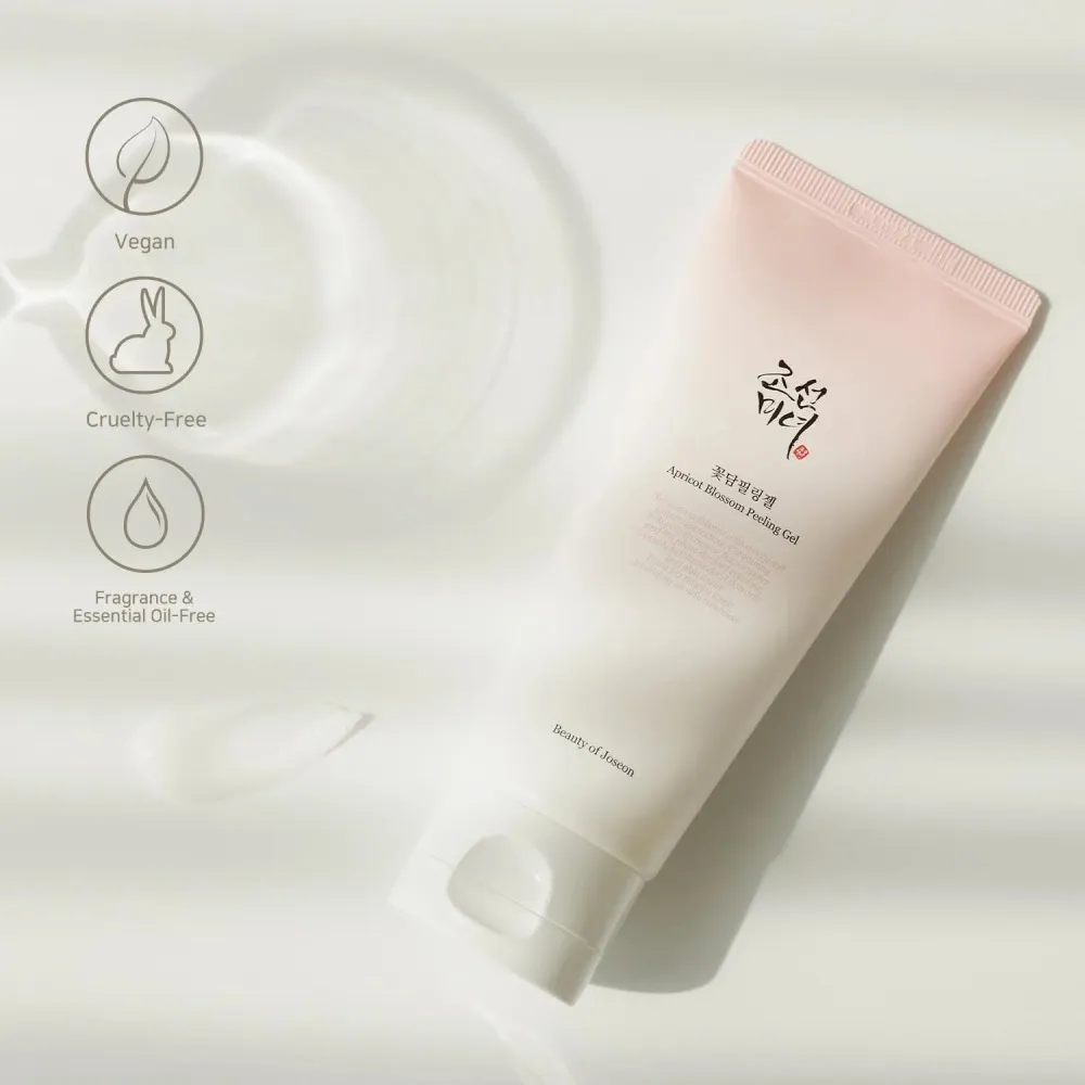 Gel esfoliante Flor de Alperce - esfoliante facial suave 100 ml