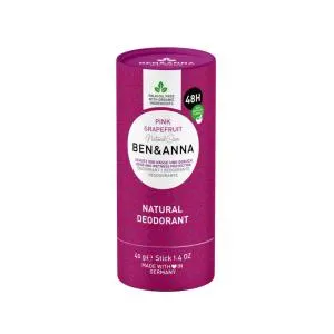 Ben & Anna Desodorizante sólido (40 g) - Toranja cor-de-rosa