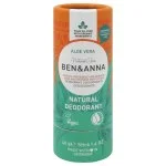 Ben & Anna Desodorizante sólido sem perfume (40 g) - Aloe Vera - para pele sensível