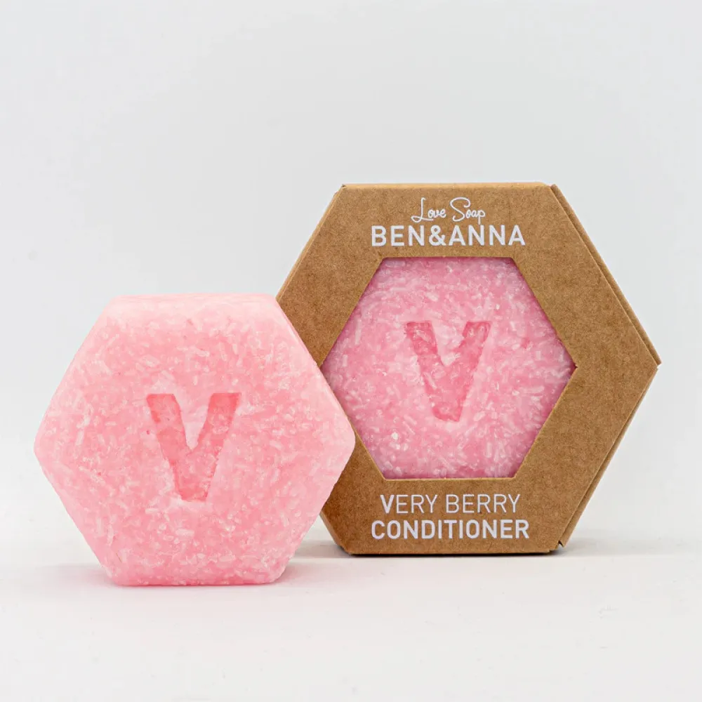 Ben & Anna Amaciador rígido para protecção e brilho - Bagas (60 g)