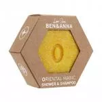 Ben & Anna Champô sólido nutritivo para cabelo e corpo 2 em 1 - Magia do Oriente (60 g)