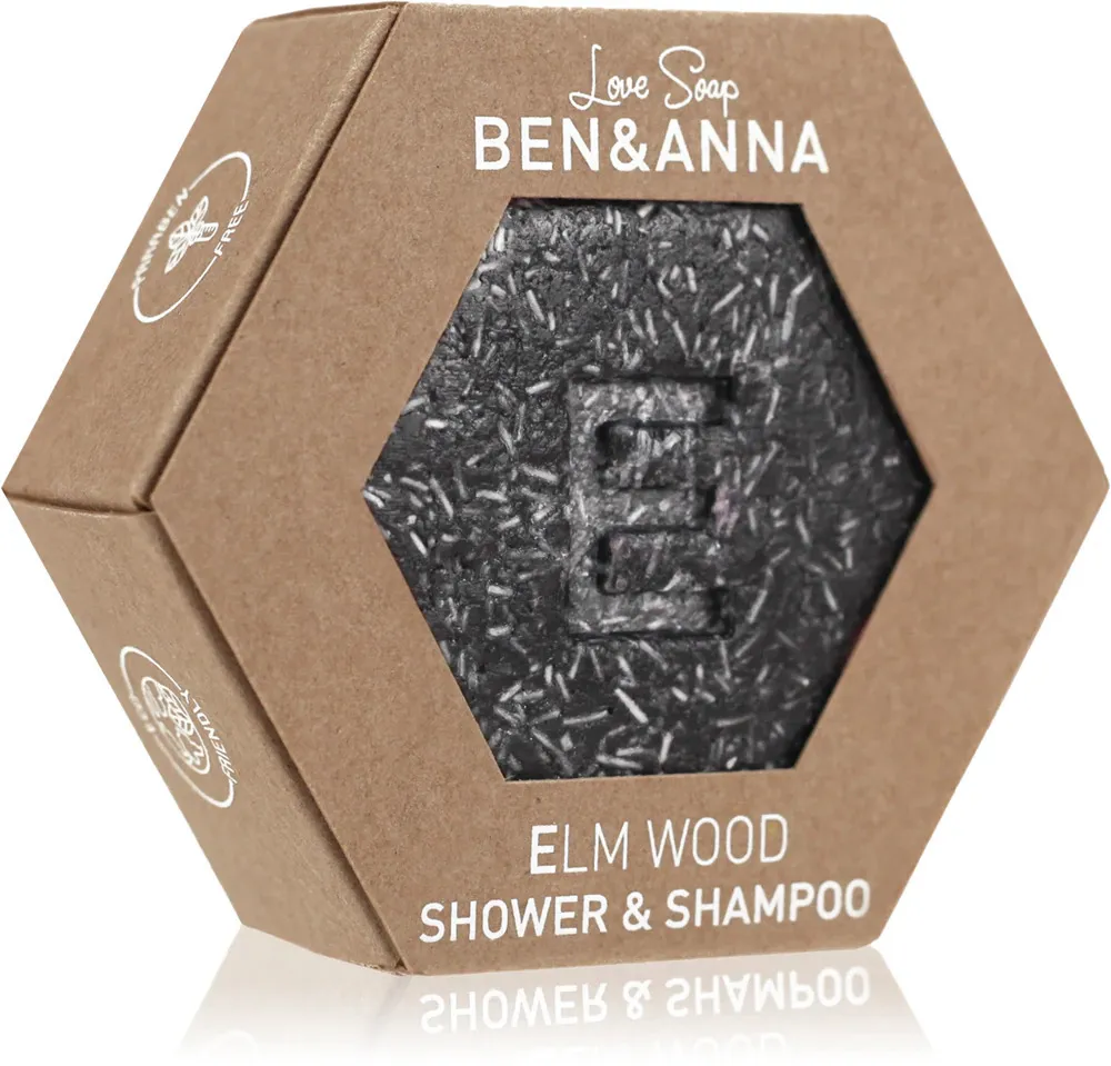 Ben & Anna Champô sólido nutritivo para cabelo e corpo 2 em 1 - Magia do Oriente (60 g)