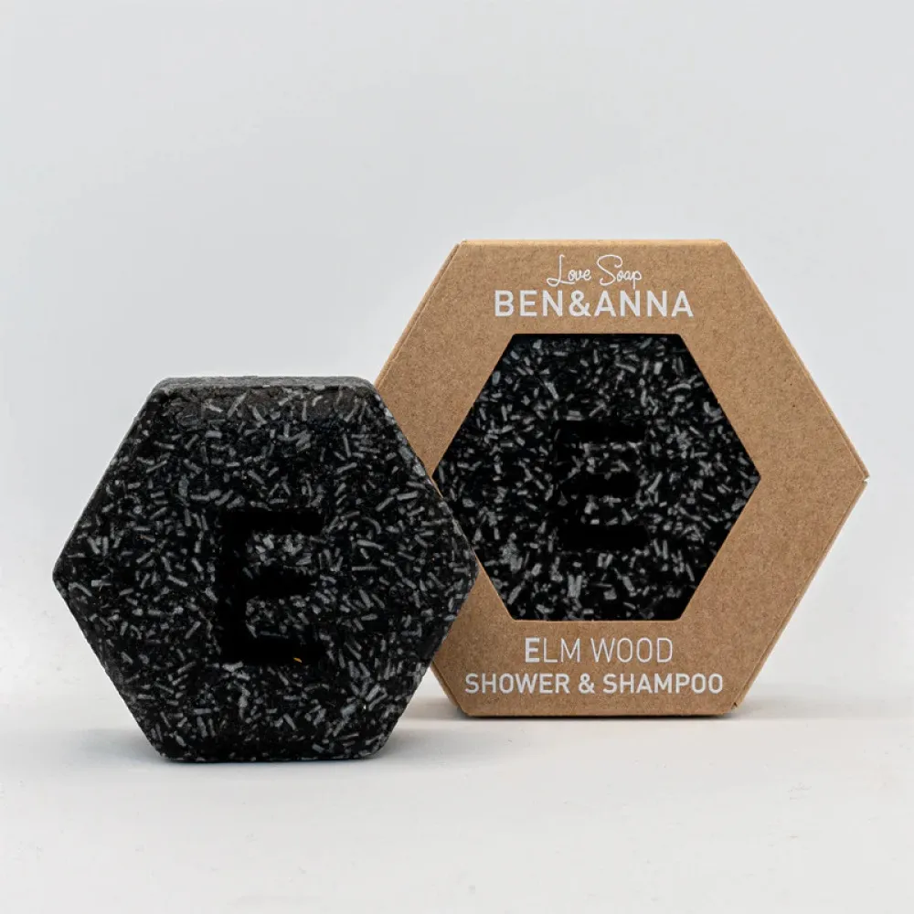Ben & Anna Champô sólido nutritivo para cabelo e corpo 2 em 1 - Magia do Oriente (60 g)