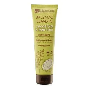 laSaponaria Condicionador anti-frisado sem enxaguamento com coco e moringa 150 ml