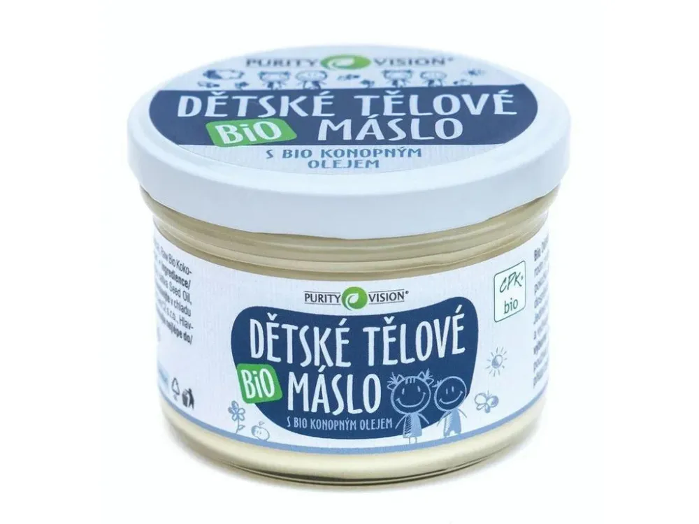 Purity Vision Manteiga Orgânica para o corpo do bebé 120 ml