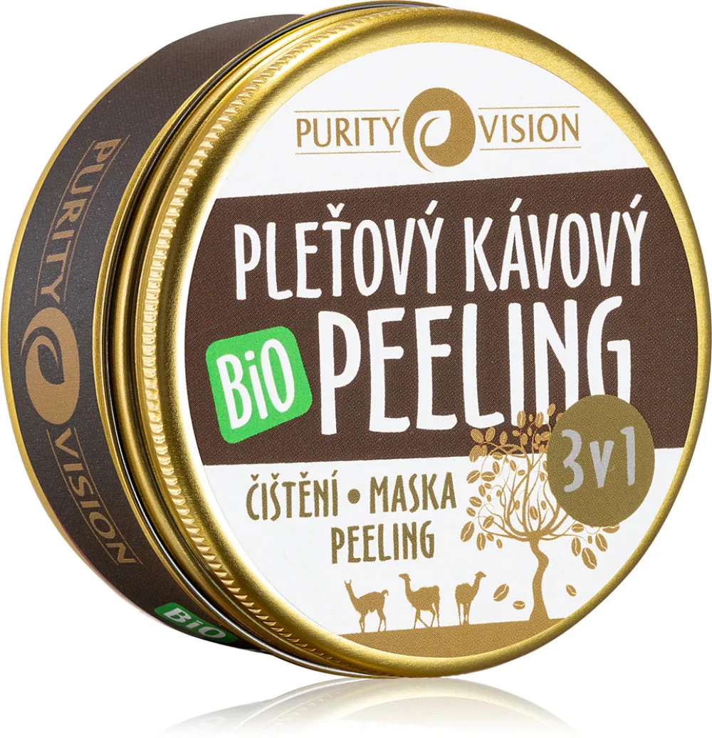 Purity Vision Esfoliante Bio Coffee Facial 3in1 70 ml