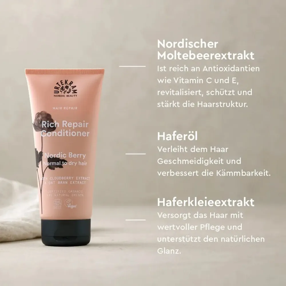 Urtekram Condicionador de bagas nórdicas orgânicas 180 ml