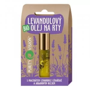 Purity Vision Óleo de Lábios de Lavanda Orgânica 10 ml