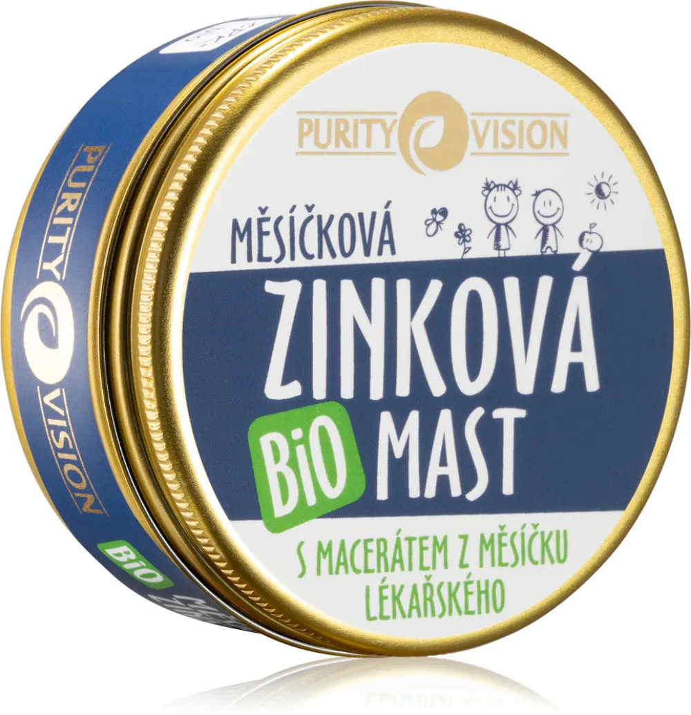 Purity Vision Unguento de Zinco Marigold Orgânico 70 ml