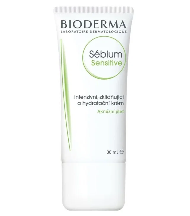 Sébium Sensitive creme calmante e hidratante intensivo para pele acneica 30 ml