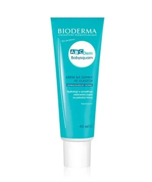 Bioderma ABCDerm BabySquam creme para a descamação do couro cabeludo em crianças