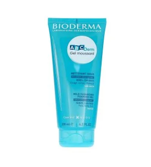Bioderma ABCDerm Gel Moussant gel de limpeza suave para crianças