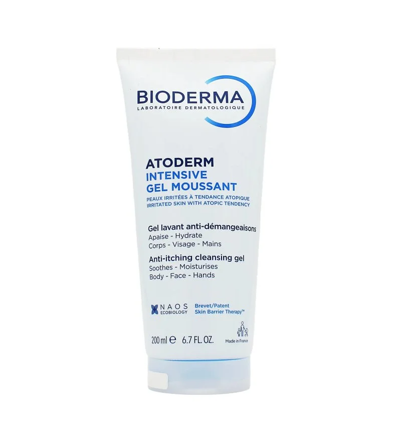 Atoderm Intensive Gel Moussant gel espumante altamente nutritivo 200 ml