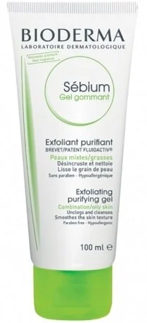 Sébium esfoliante de limpeza para pele oleosa e mista 100 ml