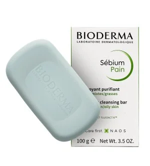 Bioderma Sébium Barra de Limpeza Purificante 100 g