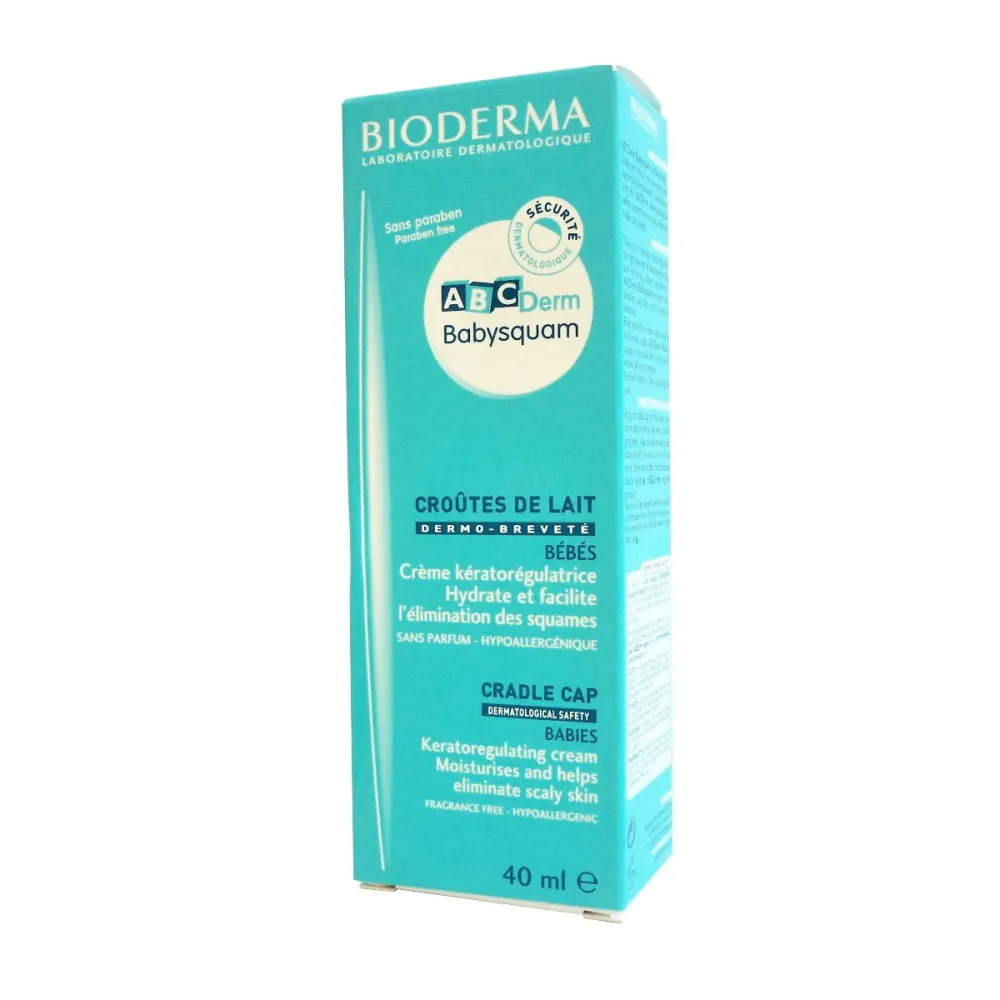 ABCDerm BabySquam creme para a descamação do couro cabeludo em crianças 40 ml