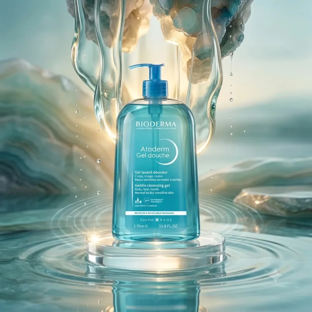 Atoderm Gel Douche gel de duche suave 1000 ml