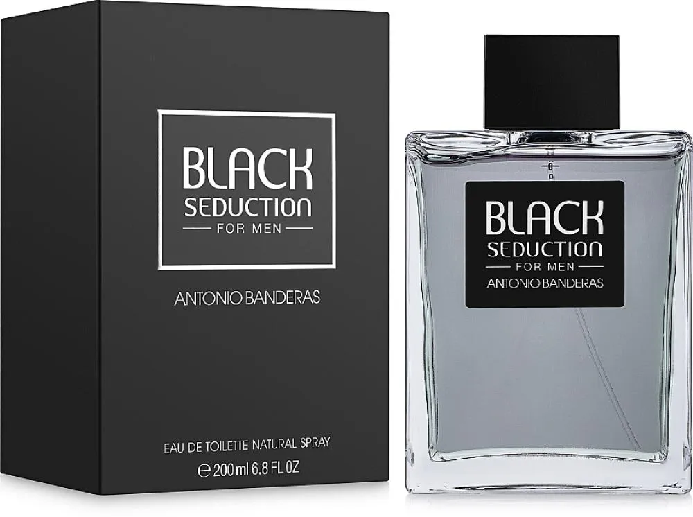 Black Seduction Eau de Toilette para homem 200 ml