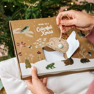 Seed Bombs - Conjunto de oferta de decorações de Natal (7 peças) - decoração de Natal original