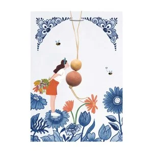 Blossombs Bombas de sementes - Pequeno mimo - Boneca da sorte - Beijo (2 un.) - um presente original e prático num só