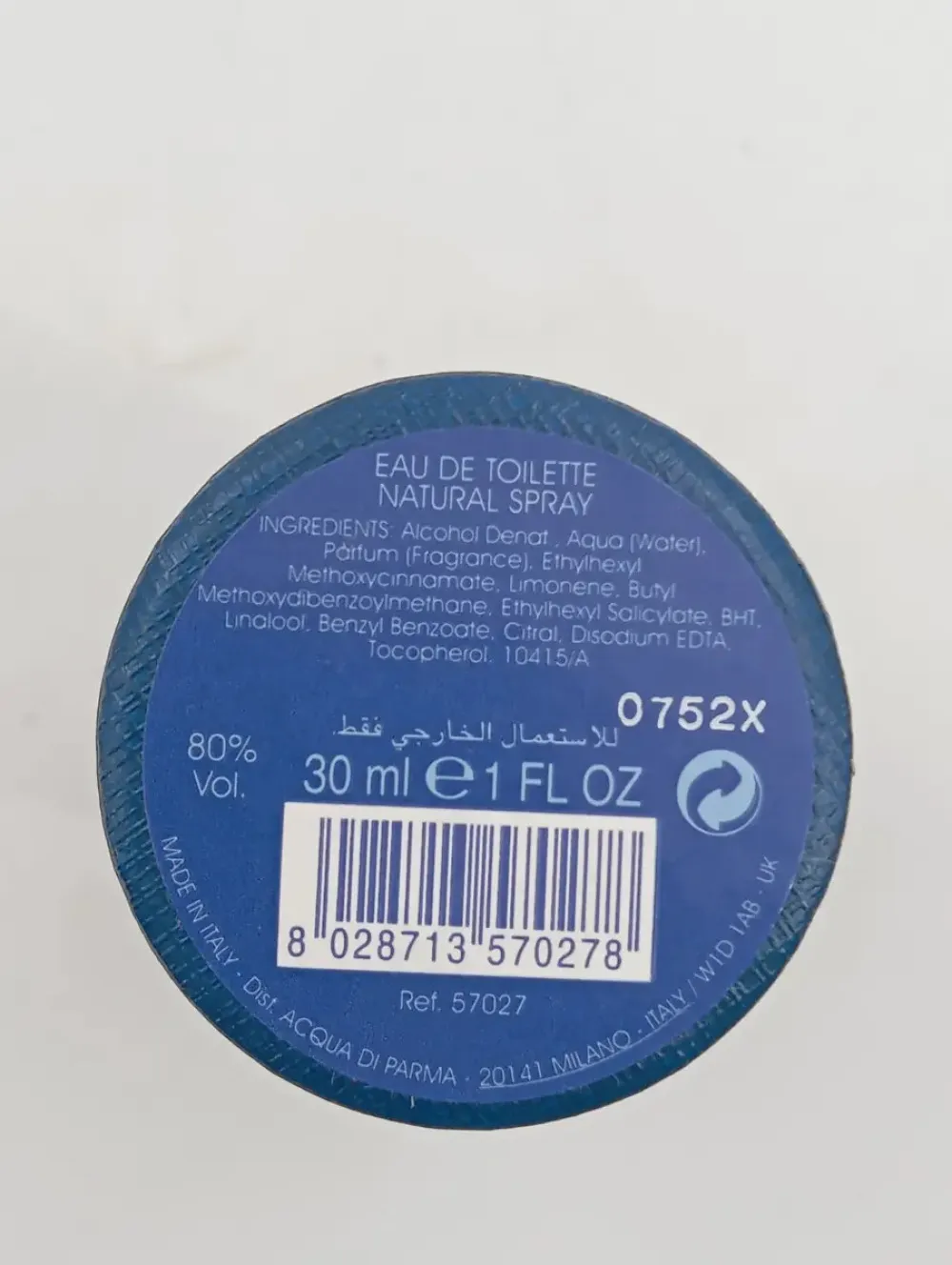Blu Mediterraneo Mandorlo di Sicilia eau de toilette unissexo 30 ml