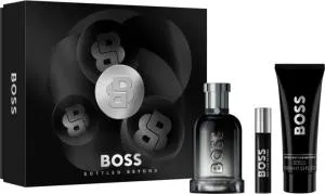 Hugo Boss Boss Boss Bottled Beyond 100 ml + EDP MINI 10 ml + gel de duche 100 ml eau de parfum para homem