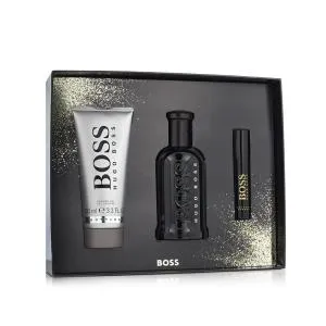 Hugo Boss Boss Boss Bottled Perfume 100 ml + Perfume MINI 10 ml + Gel de duche perfumado para homens