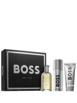 Boss Bottled conjunto presente eau de toilette 100 ml + gel de duche 100 ml + desodorizante para homens