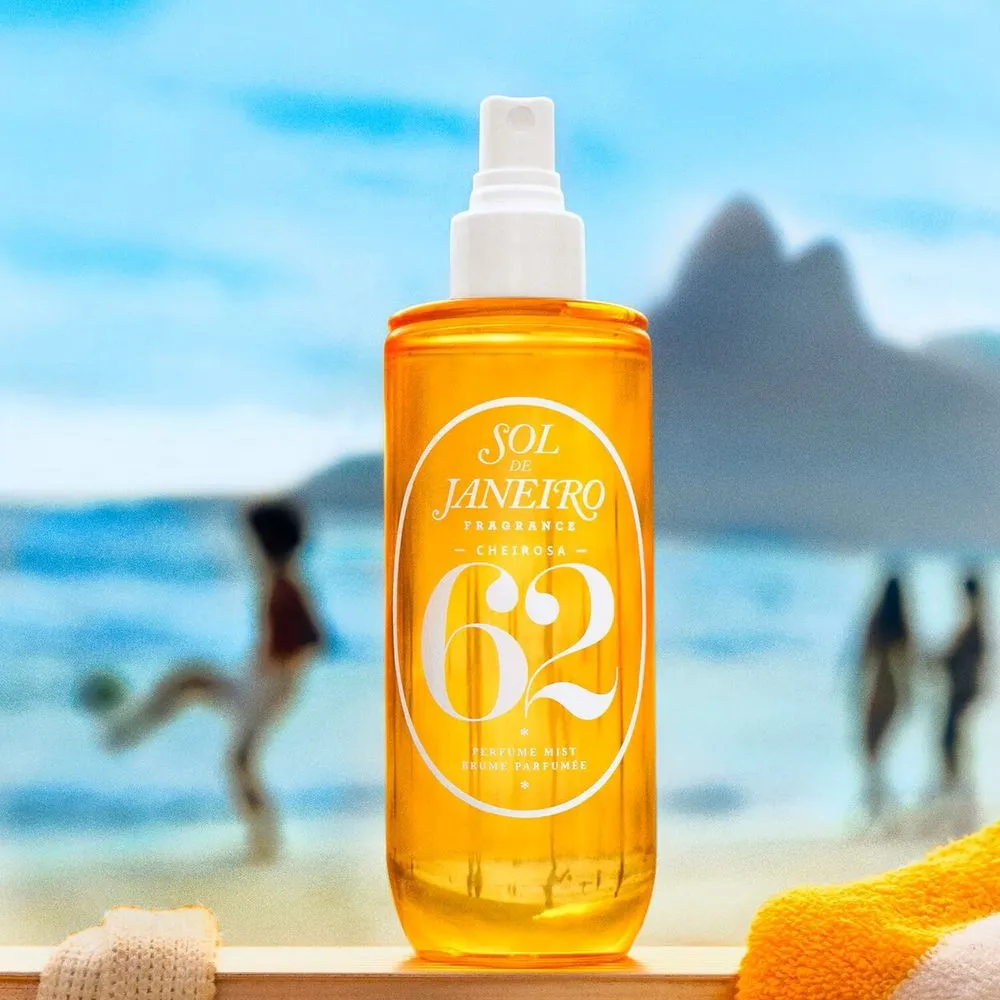 Brazilian Crush Cheirosa 62 spray perfumado para cabelo e corpo 90 ml