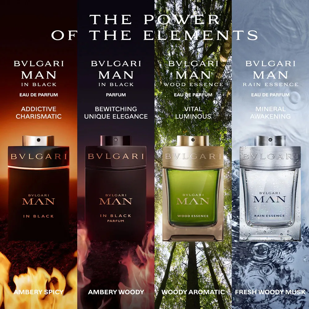 Man Rain Essence eau de parfum para homens 100 ml