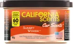 Car Scents Sunset Woods fragrância para carro 42 g