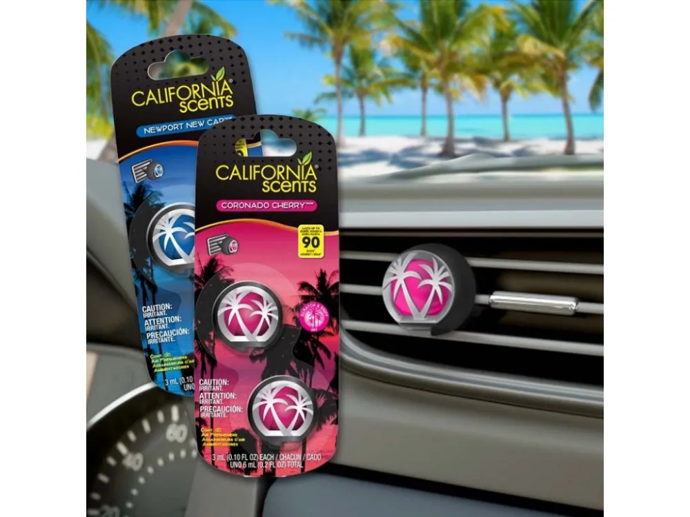 Mini Diffuser Golden State Delight fragrância para carro 2 x 3 ml 2x3 ml