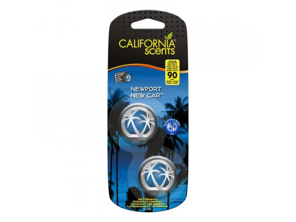 Mini Diffuser Newport New Car aroma para carro 2 x 3 ml 2x3 ml