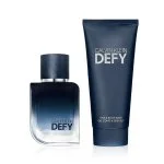 Defy Eau de Parfum EDP 50 ml + SG para corpo e cabelo perfume masculino 100 ml