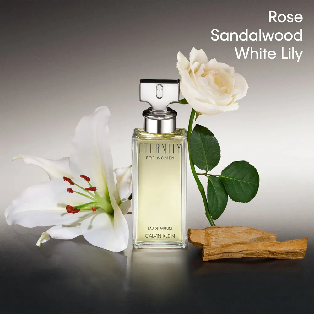 Eternity eau de parfum 100 ml para mulheres