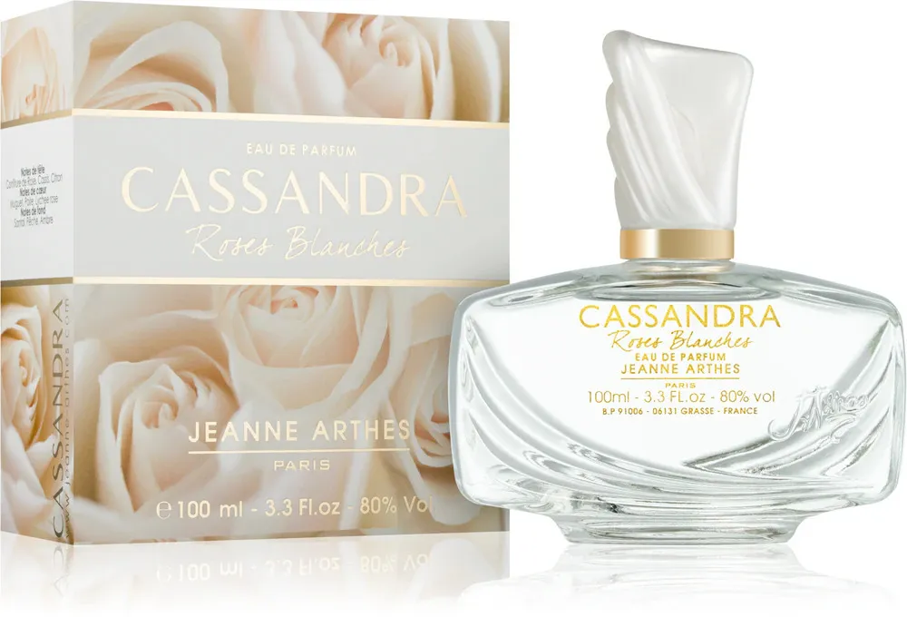 Cassandra Roses Blanches água de perfume para mulheres 100 ml