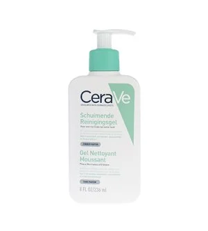 CeraVe Foaming Cleanser gel de limpeza espumante para pele normal a oleosa
