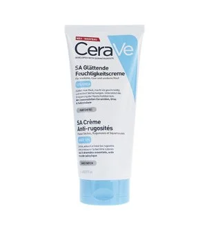 CeraVe SA Smoothing Cream creme suavizante para pele seca e áspera com textura irregular