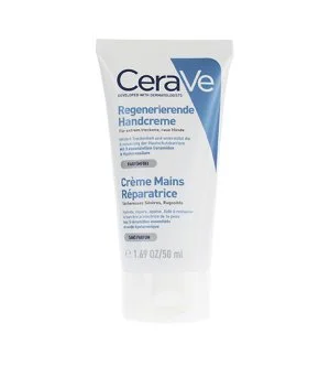 CeraVe Reparative Hand Cream creme reparador para mãos extremamente secas e ásperas