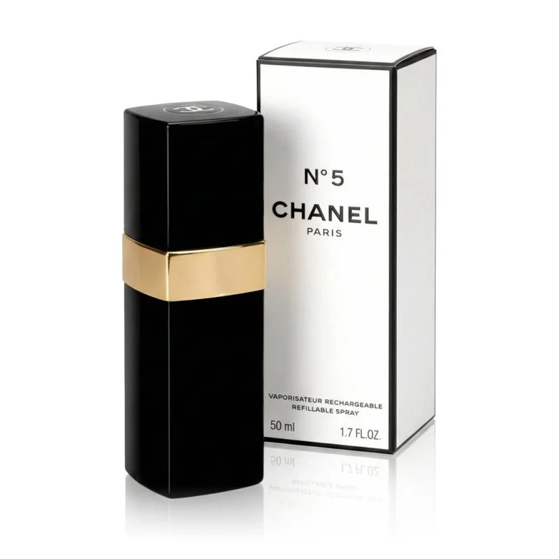 Chanel No 5 recarga de água de toilette para mulheres 50 ml