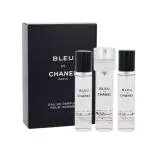 Bleu de Chanel EDP recarga com vaporizador 20 ml + EDP recarga 2 x 20 ml M 60 ml