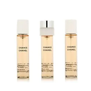 Chanel Chance água de toilette para mulheres 3x20 ml refil